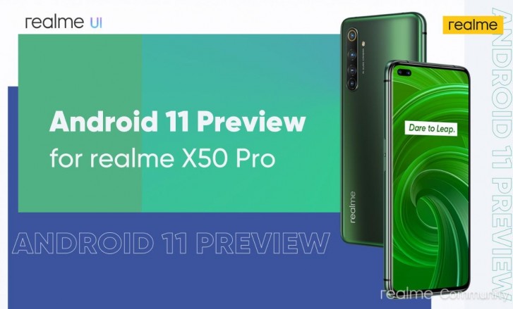 Realme X50 Pro is already getting Android 11 preview