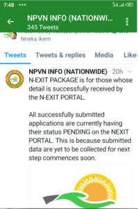 Latest N-Power News On Proposed NEXIT Package Beneficiaries