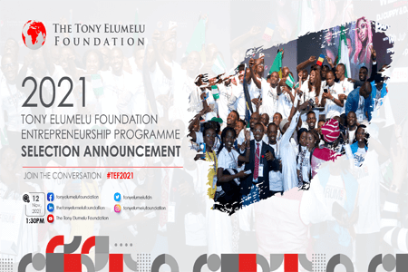 Apply For Tony Elumelu Foundation TEF Entrepreneurship Programme 2022