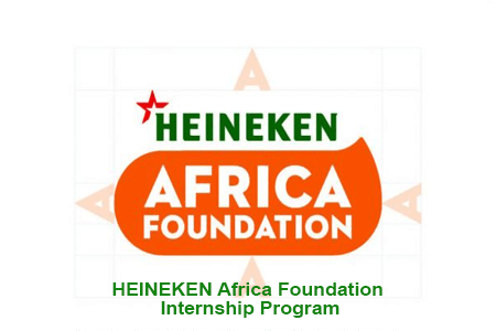 HEINEKEN Africa Foundation Internship Program 2022
