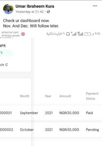 NPower Batch C1 October Payment Process Initiated As Dashboard Now Showing Pending