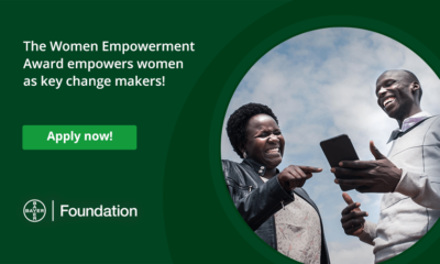 Bayer Foundation Women Empowerment Grant Award 2022