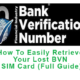 How To Easily Retrieve Your Lost BVN SIM Card