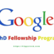 Apply For Google PHD Fellowship Program 2022