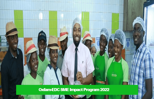 Oxfam-EDC SME Impact Program 2022 for Young Nigerians
