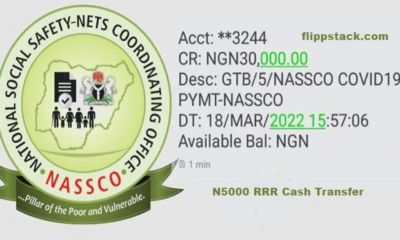 Latest News On N5000 RRR Cash Transfer