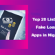 Top 20 List of Fake Loan Apps in Nigeria