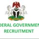 Federal Government Recruitment 2022/2023