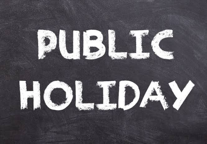 Government Declares One Week Public Holiday