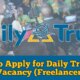 Apply For Daily Trust Job Vacancy