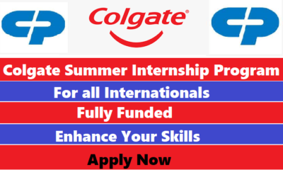 Colgate Summer Internship Program 2022