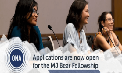 MJ Bear Fellowships 2022