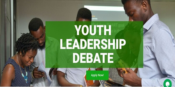 Link To Apply For Youth Leadership Debate 2022