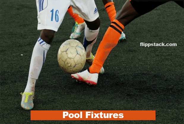 Week 1 Pool Fixtures For Saturday 9th July 2022