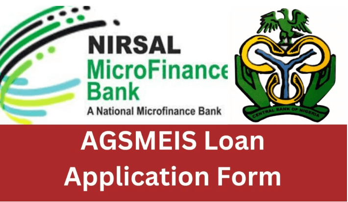 CBN AGSMEIS N10 million Loan Application Form 2022/2023