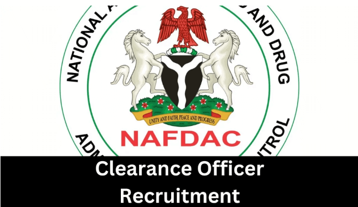 NAFDAC Recruitment 2022 Application Form