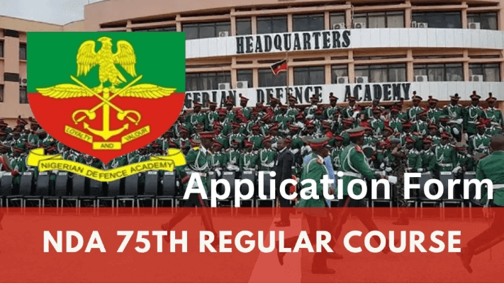 NDA 75th Regular Course Application Form 2022/2023