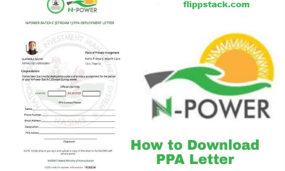 How To Download And Print Npower Batch C2 PPA Deployment Letter