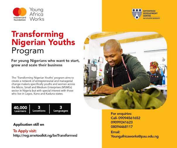 The Transforming Nigerian Youths Program 2022The Transforming Nigerian Youths Program 2022