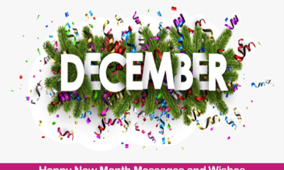 Happy New Month Messages and Wishes For December 2022