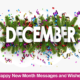 Happy New Month Messages and Wishes For December 2022