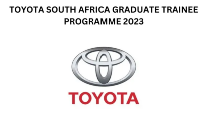 Toyota Graduate Trainee Programme 2023