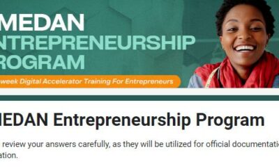 SMEDAN Entrepreneurship Program 2023