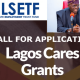 Lagos Cares Grant Program for MSMEs