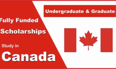Fully Funded Canadian Government Scholarships for International Students 2023/2024