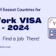10 Countries You Can Easily Get Work Visa 2024