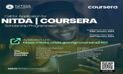Direct Link To Apply For NITDA COURSERA Scholarship